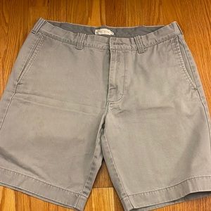Men’s gray j crew shorts